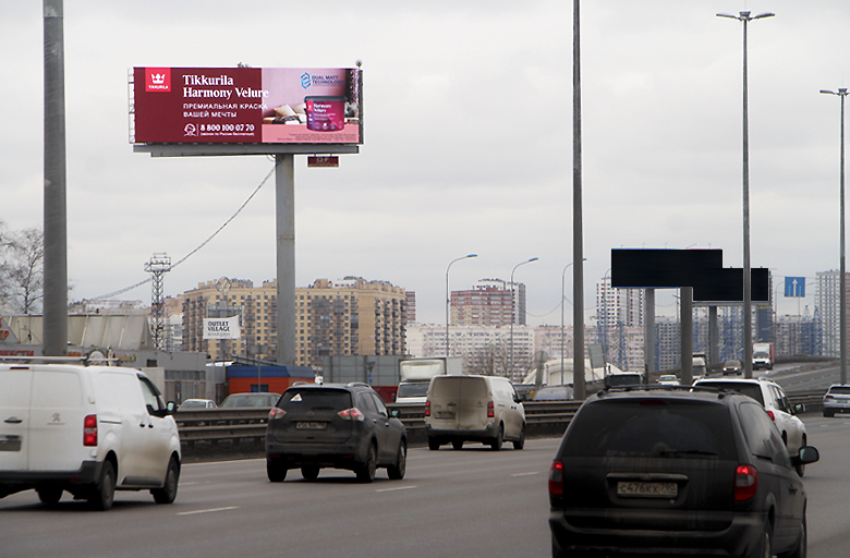 Новорязанское шоссе, М5, 22 км. (5 км. от МКАД справа) B в Москву