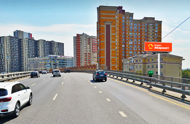 Волоколамское ш., 20,7 км., (3,7 км. от МКАД слева) (А) в Москву