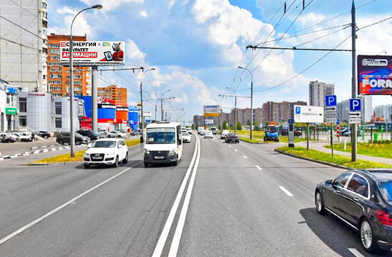 Носовихинское шоссе, д. 7 (1 км. от МКАД) (B) из Москвы